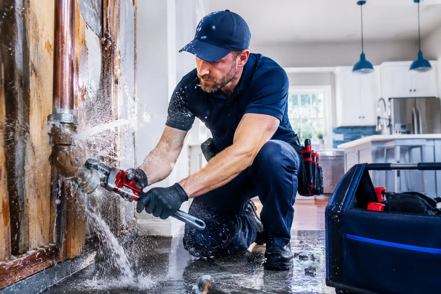 Local emergency pipe repair professionals in Montpelier Station, VA